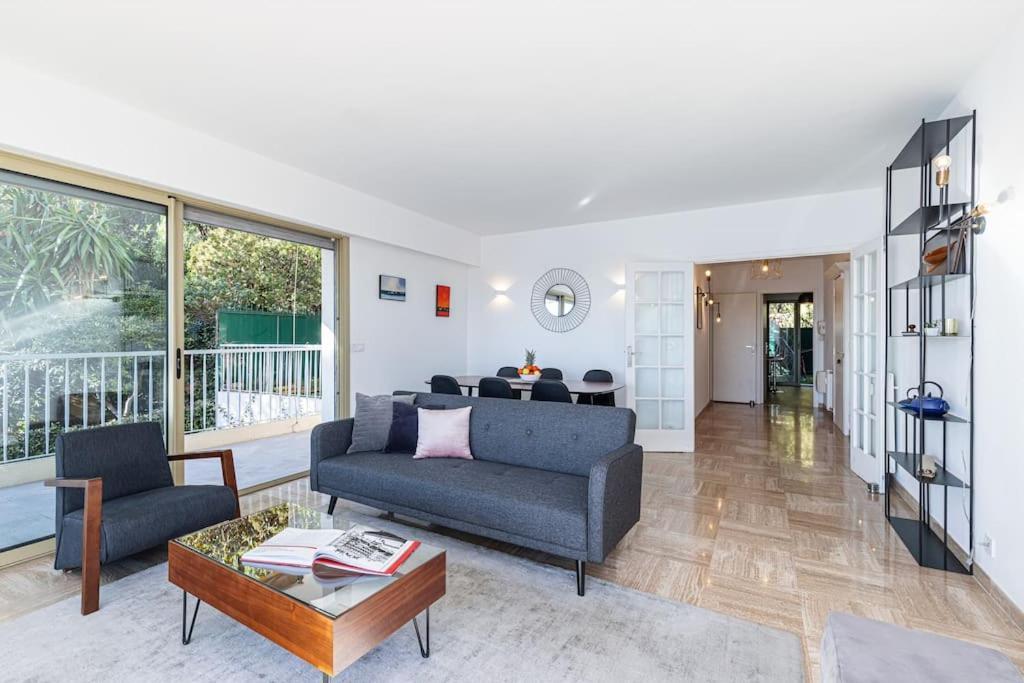 Villefranche Sur Mer:Appartement-Villa, Vue Mer, Jardin, Parking. Exterior photo
