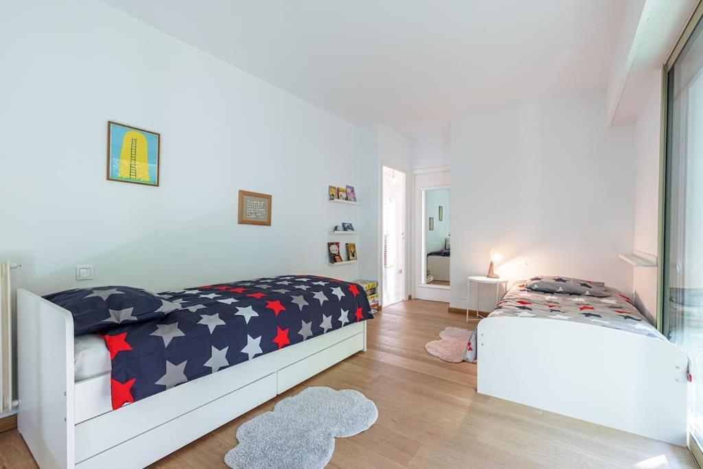 Villefranche Sur Mer:Appartement-Villa, Vue Mer, Jardin, Parking. Exterior photo